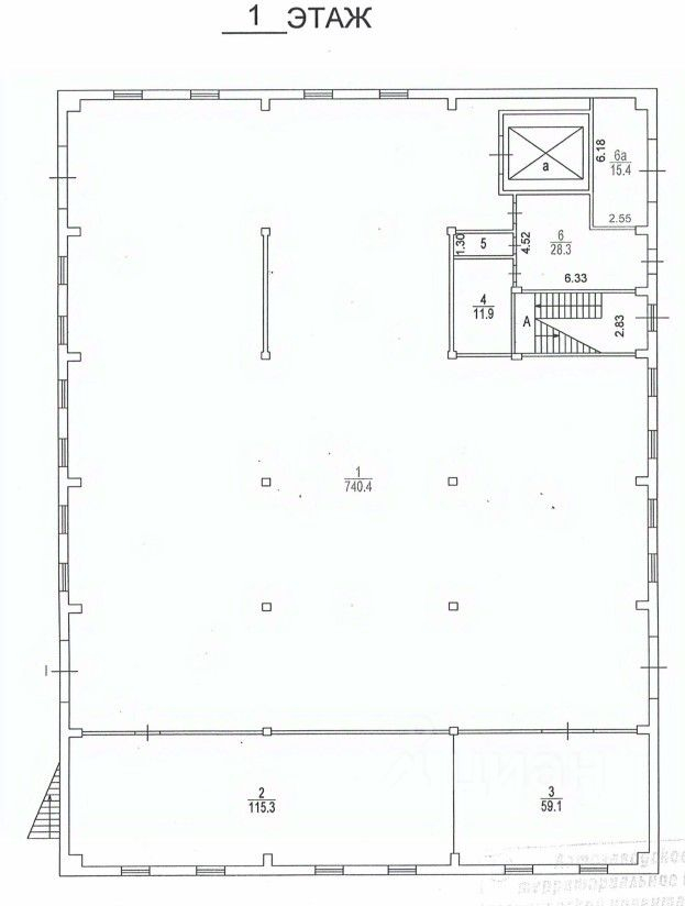 Продажа офиса Леснорядский пер,  д. 18,  к. 7