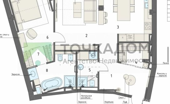 Продажа 3-комн квартиры на вторичном рынке Озерная Б. ул,  д. 88