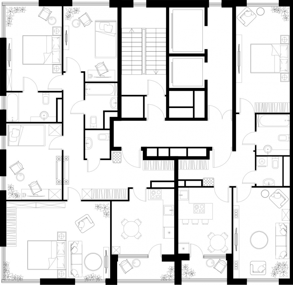 Продажа 4-комн квартиры в новостройке СЗАО, Лётная улица, 95Б