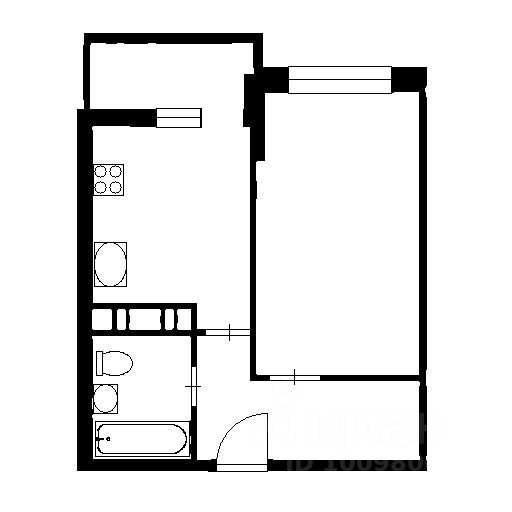 Аренда 1-комн квартиры на вторичном рынке улица Плесецкая, 14
