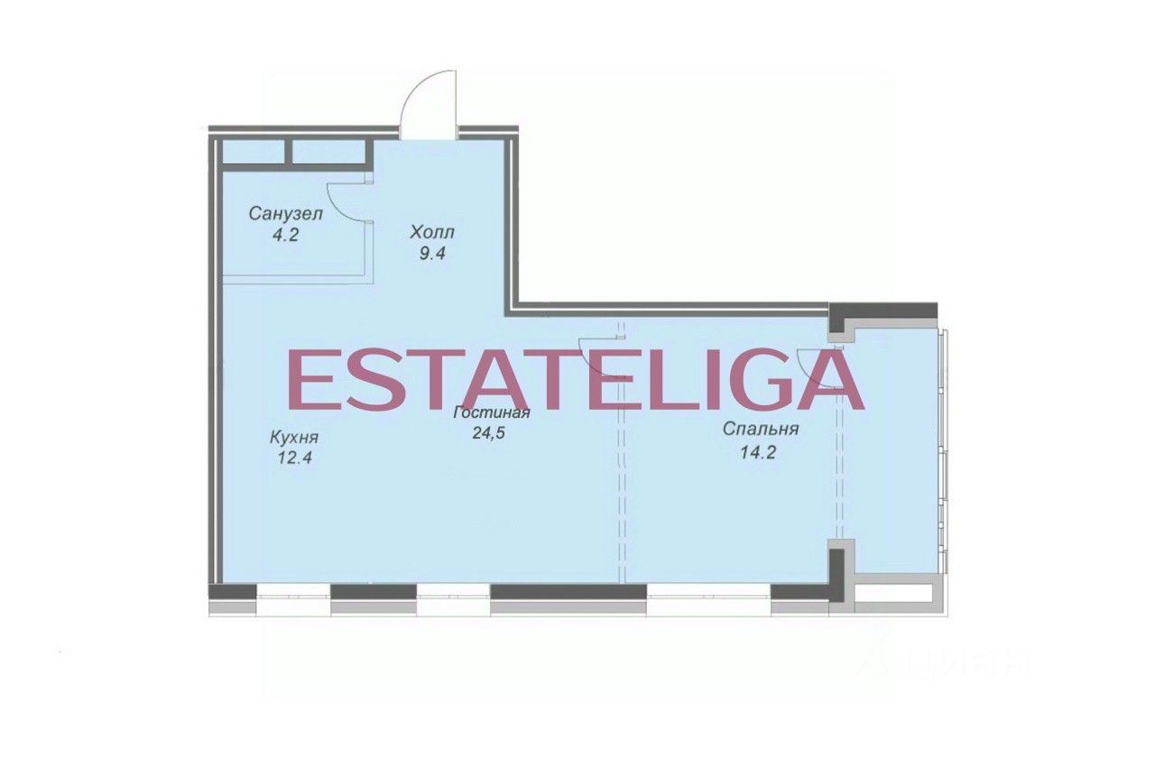 Продажа 2-комн квартиры на вторичном рынке Береговой проезд, 5к2