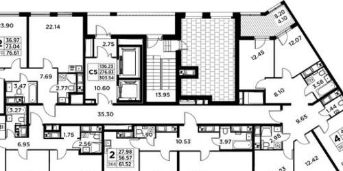 4-комн квартира Энергетиков пр-кт,  д. 2,  к. 1 стр 1