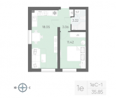 Продать Квартиры в новостройке Санкт-Петербург г., Маршала Казакова ул.   7