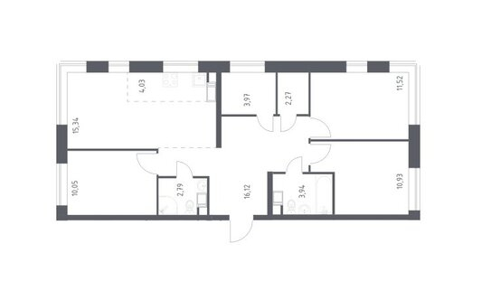 Продажа 3-комн квартиры на вторичном рынке Золотошвейная ул,  д. 9