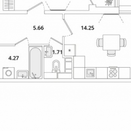 Продажа 1-комн квартиры на вторичном рынке ул Кубинская,  д. 82,  к. 1