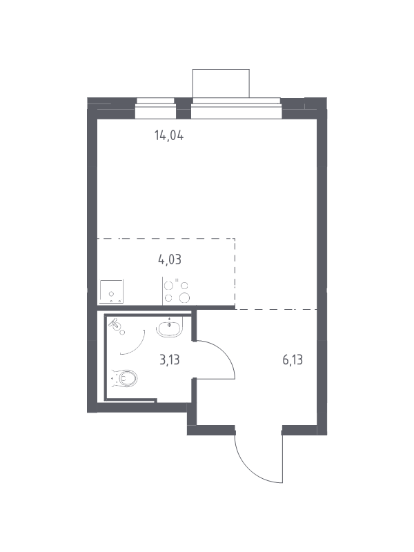 Продажа студии Москва г., Ленинградское ш.,  к. 6