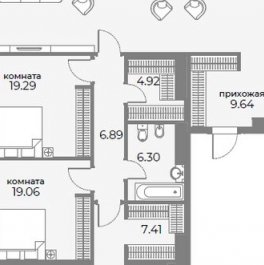 Продажа 4-комн квартиры на вторичном рынке Дружинниковская улица,  д. 15