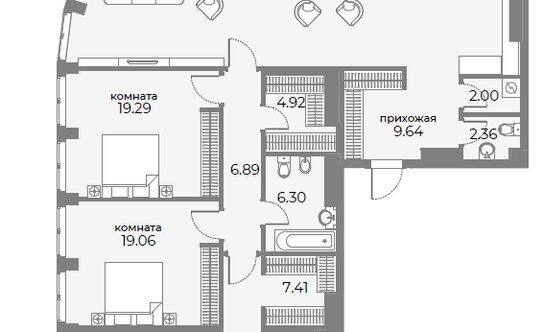 Продажа 4-комн квартиры на вторичном рынке Дружинниковская улица,  д. 15