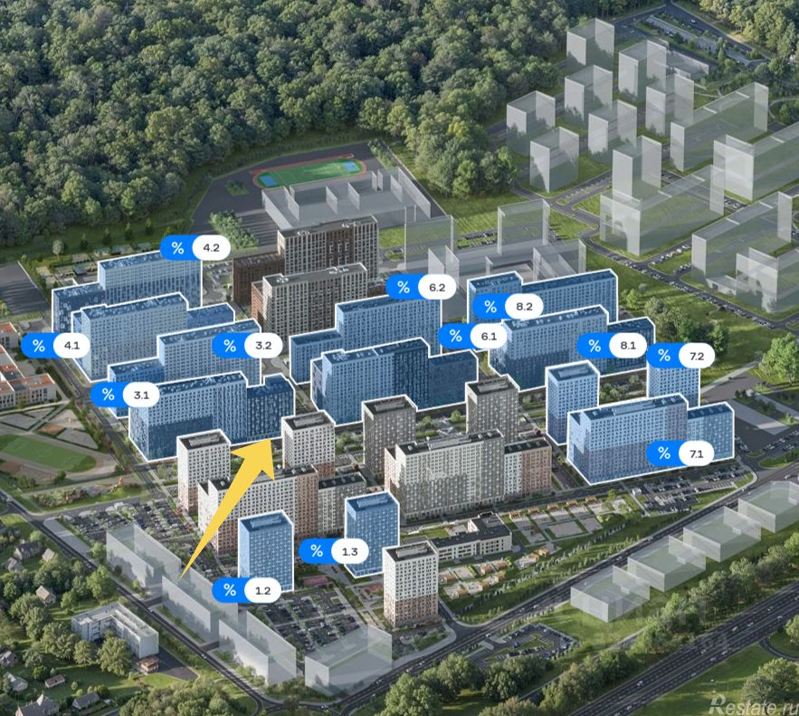 Аренда торгового помещения Коробово, улица Авиаторов,  д. 6