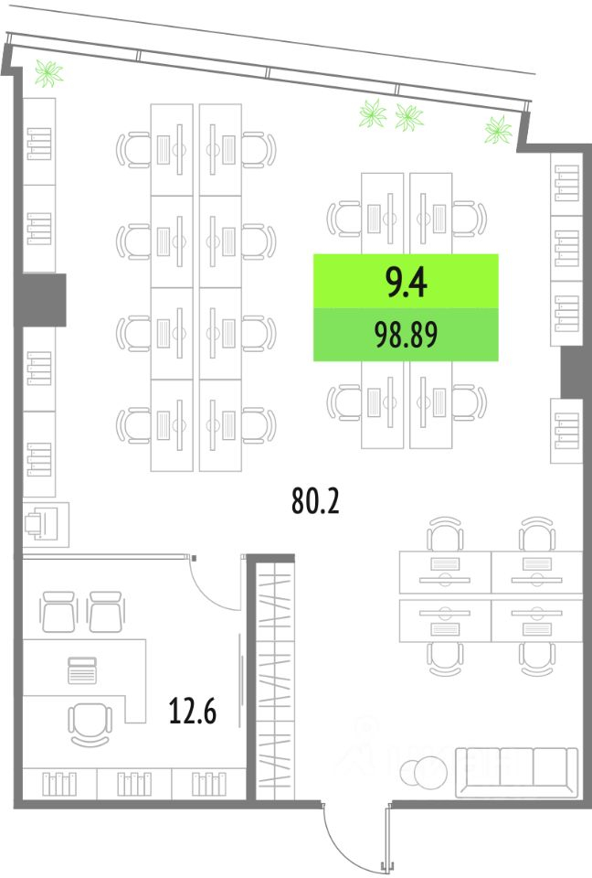 Аренда торгового помещения ул Молдавская,  д. 1,  к. 2