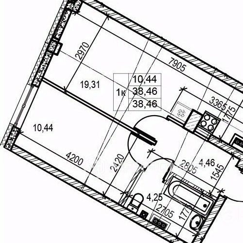 1-комн квартира Ремесленная улица, 15