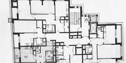 2-комн квартира Красногвардейский бульвар,  д. 15,  к. стр2