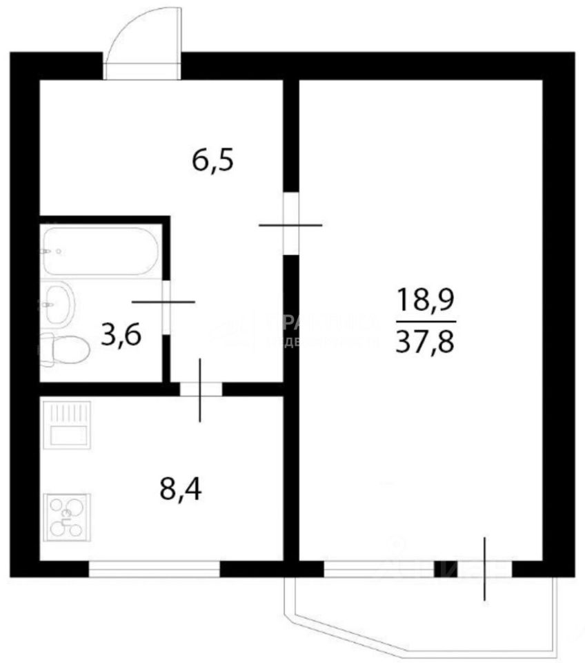 Продажа 1-комн квартиры на вторичном рынке Балашиха, улица Свердлова, 50