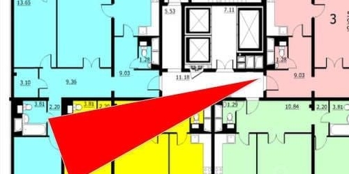 3-комн квартира улица Герасима Курина, 26