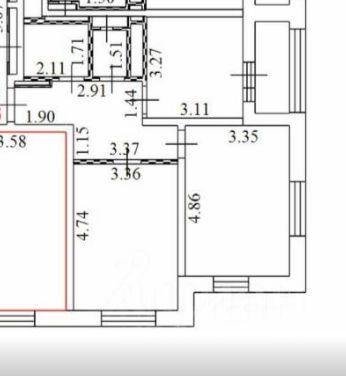 Продажа 2-комн квартиры на вторичном рынке Окружная улица, 2А