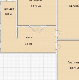 Продажа 3-комн квартиры на вторичном рынке проектируемый проезд № 1251