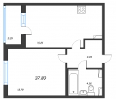 Продать Квартиры в новостройке Стрельна п., Будённого пр-кт   2.3