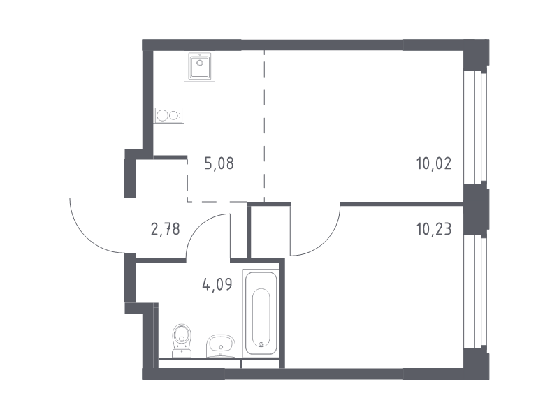 Продажа 1-комн квартиры в новостройке Королёв г., Тихонравова ул.,  к. 1