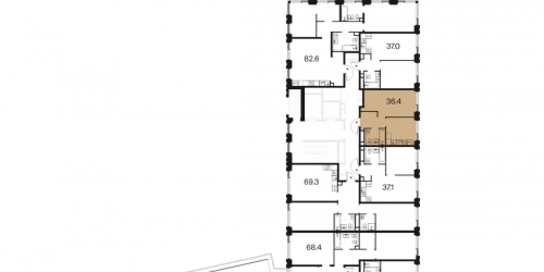 1-комн квартира , ул. Маршала Бирюзова, влд. 1