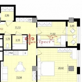 Продажа 2-комн квартиры на вторичном рынке ул Нагорная,  д. 11