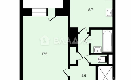 Продажа 1-комн квартиры на вторичном рынке Ленинградская улица,  д. 89