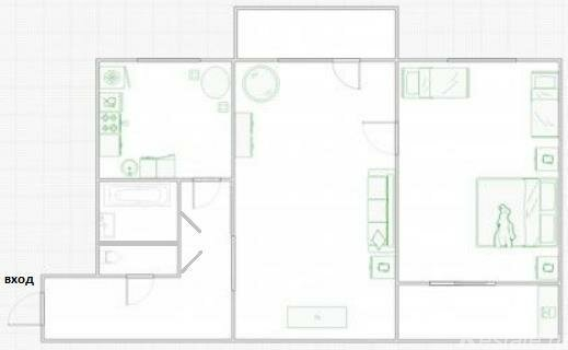 Продажа 2-комн квартиры на вторичном рынке Люберцы, улица Мира,  д. 11