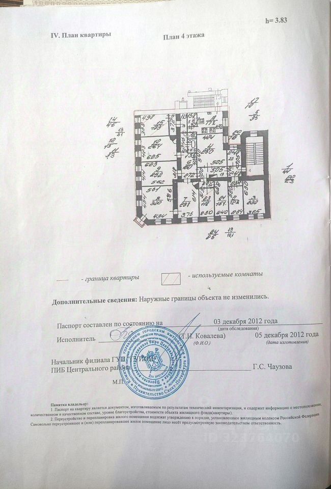 Продажа комнаты Виленский переулок, 8