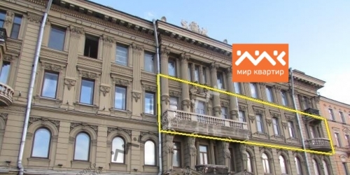 5-комн квартира Кутузова наб,  д. 18