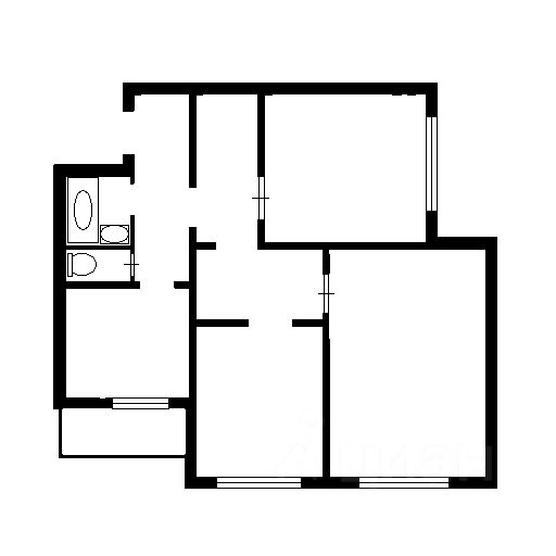 Продажа 3-комн квартиры на вторичном рынке улица Саморы Машела,  д. 8К1