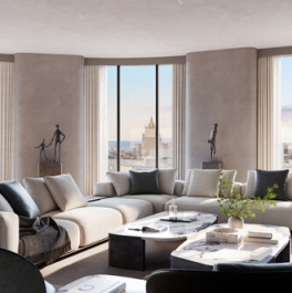 Продажа 3-комн квартиры в новостройке Москва, Калашный пер,  д. 1