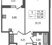 Продать Квартиры в новостройке Санкт-Петербург г., Октябрьская наб.   1.1