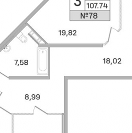 Продажа 3-комн квартиры на вторичном рынке Королёв, ул Калинина,  д. 11