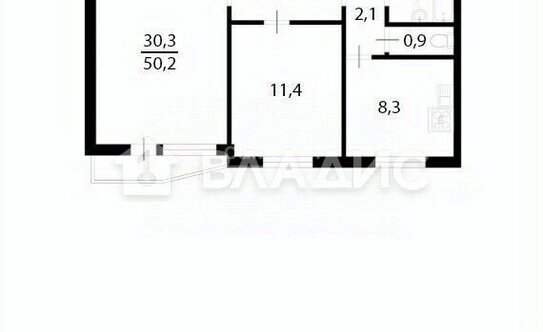 Продажа 2-комн квартиры на вторичном рынке Баковка, бульвар Маршала Крылова,  д. 6