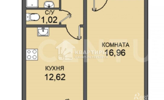Продажа 1-комн квартиры на вторичном рынке ул Доблести,  д. 28,  к. 1