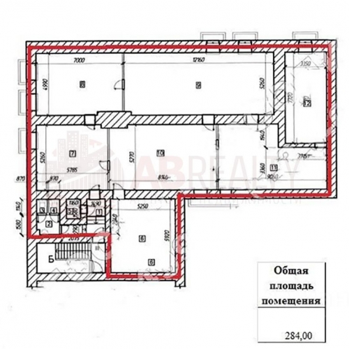 Офис улица Россолимо,  д. 17 с1