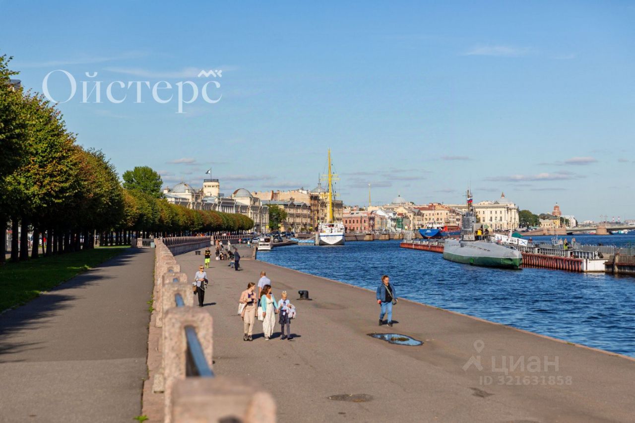 Продажа 4-комн квартиры на вторичном рынке 20-я Васильевского острова линия, 9