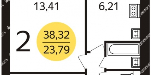 2-комн квартира ул Озёрная,  д. 29,  к. 1