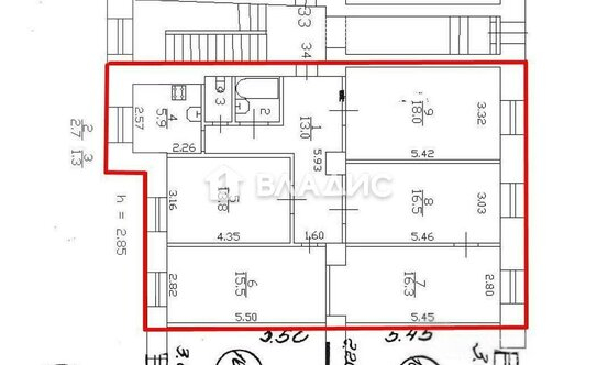 Продажа 5-комн квартиры на вторичном рынке Монетная Б. ул,  д. 31