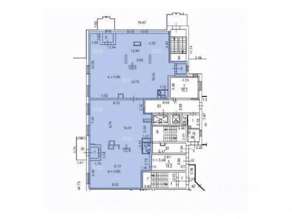 Аренда торгового помещения ул Нижегородская,  д. 84,  к. 1