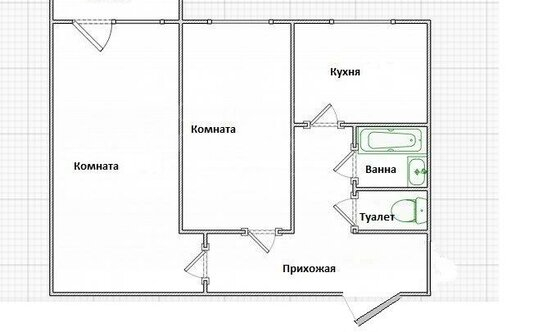 Продажа 2-комн квартиры на вторичном рынке Люберцы, 3-е Почтовое отделение,  д. 31