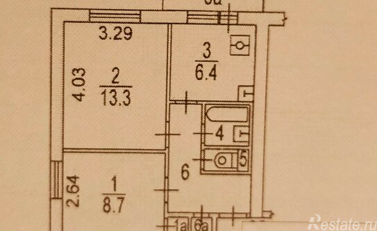 Продажа 2-комн квартиры на вторичном рынке Ракетный б-р,  д. 9,  к. 1