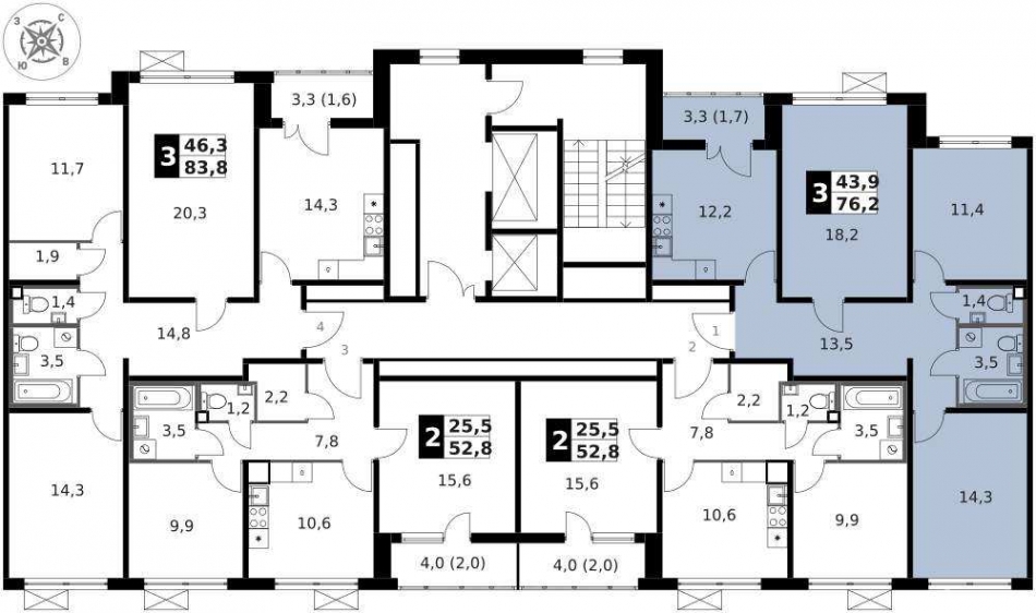 Продажа 3-комн квартиры на вторичном рынке Ленинградское шоссе,  д. 228,  к. 4