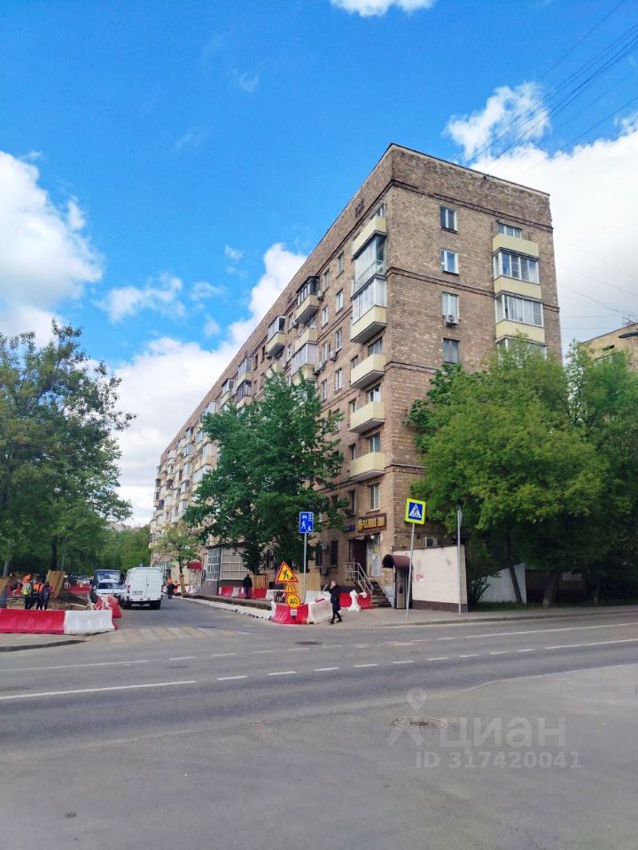 Продажа 1-комн квартиры на вторичном рынке улица Симоновский Вал, 9