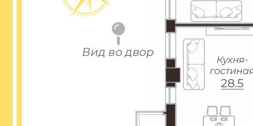 3-комн квартира 24-я Васильевского острова линия, 29