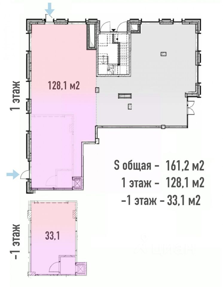 Аренда торгового помещения Петра Кончаловского ул,  д. 7 к1