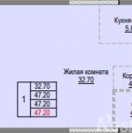 Продажа 2-комн квартиры на вторичном рынке улица Лётчика Осканова,  д. 6