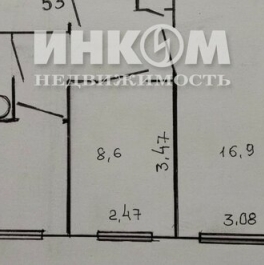 Продажа 2-комн квартиры на вторичном рынке Крюковская улица