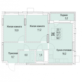 Продажа 2-комн квартиры в новостройке Мытищи г., Академика Каргина ул., к. 2 Продажа 2-комн квартиры в новостройке Мытищи г., Академика Каргина ул., к. 2