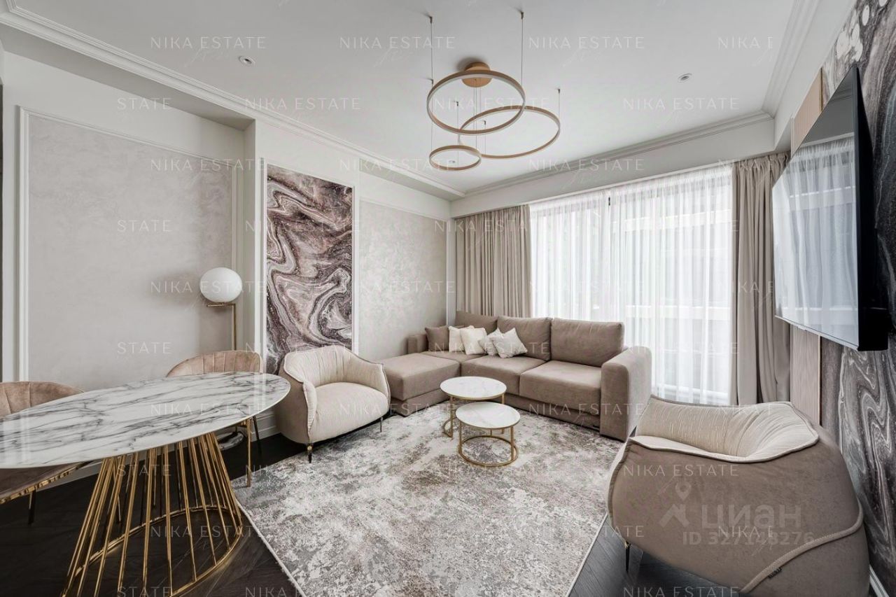 Аренда 2-комн квартиры на вторичном рынке Поклонная улица, 9