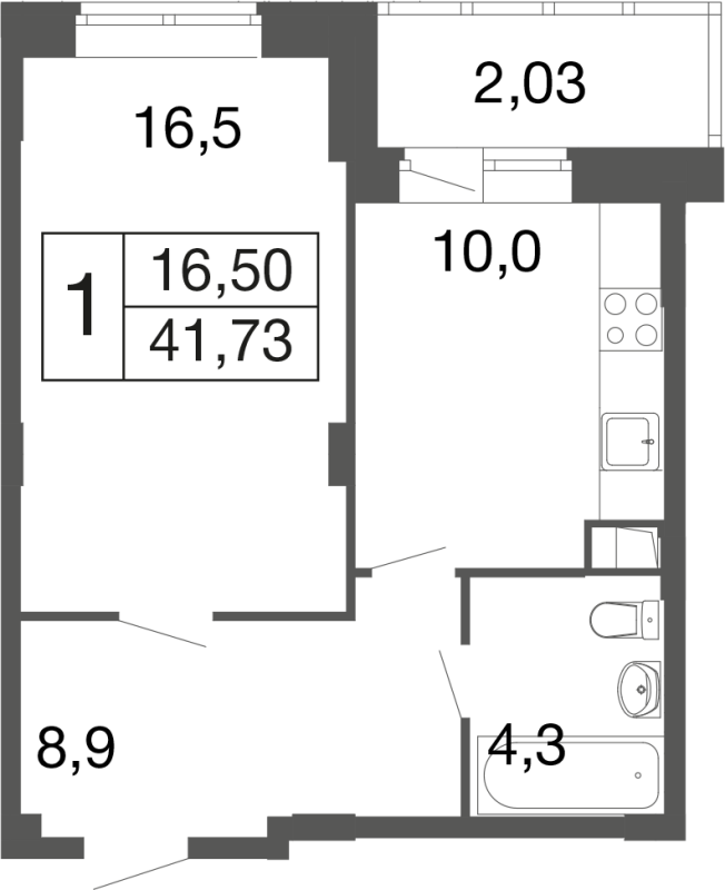 Продажа 1-комн квартиры в новостройке Апрелевка г., Пролетарская ул.,  к. 2
